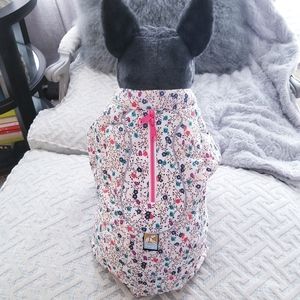 Loft Dog Coat Jacket w/ Velcro Closure & Zipper for Leash Access Medium NWOT